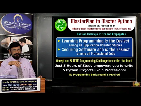 Life-Changing Video- Become Self_Made Python Programmer-Get 100% Guarantee for Ur 1st Software Job